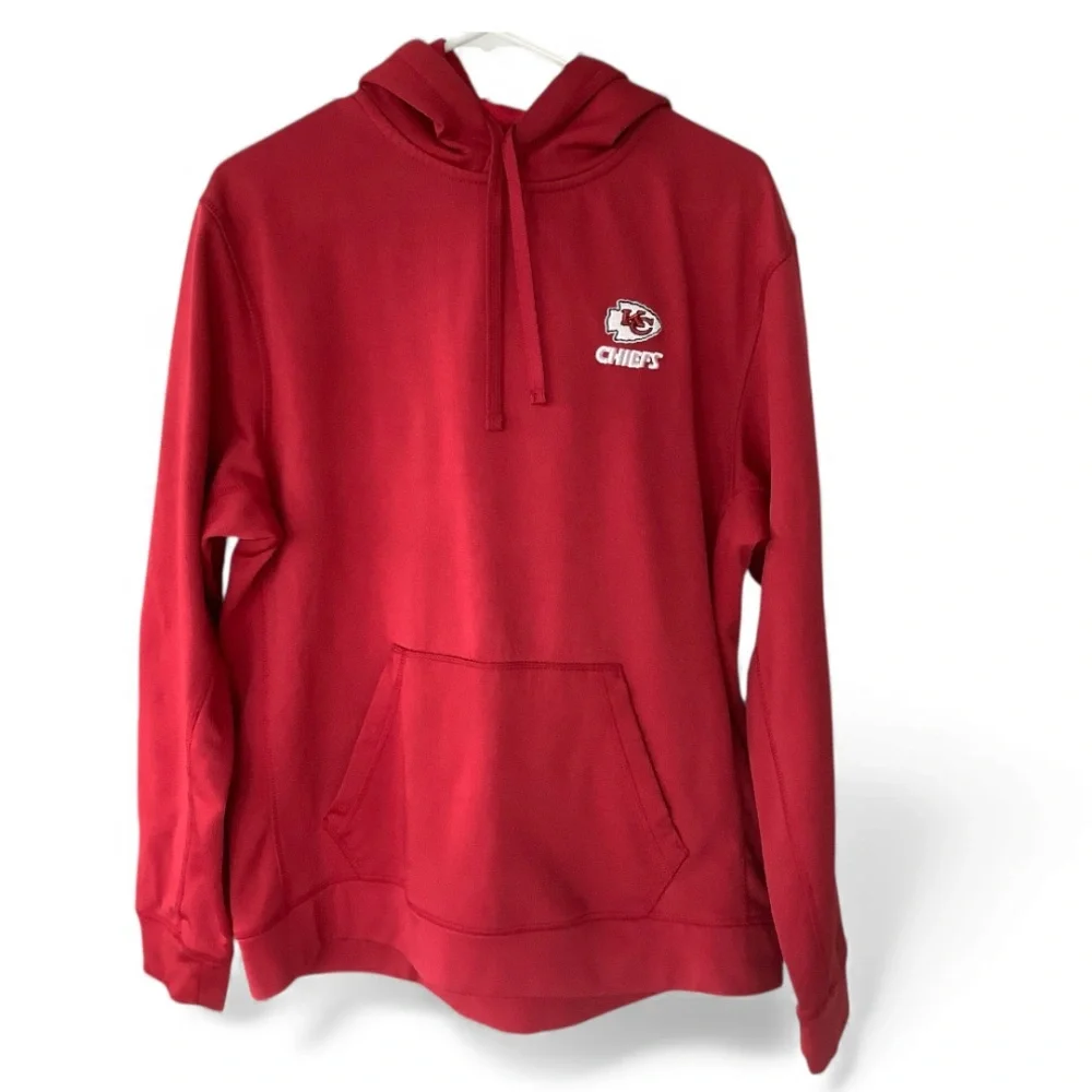 Kansas City Chiefs Logo Hoodie Size Large